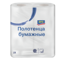 aro Бумажные полотенца 2 слоя, 2 рулона