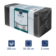 METRO PROFESSIONAL Салфетки бумажные 2 слоя черные 250шт, 33x33см