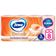 Туалетная бумага Zewa Deluxe Персик 3 слоя, 8 рулонов