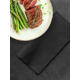METRO PROFESSIONAL Салфетки бумажные 2 слоя черные 1/8 сложение 33 x 33см, 100шт