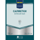 METRO PROFESSIONAL Салфетки бумажные 2 слоя красные 250шт, 24x24см