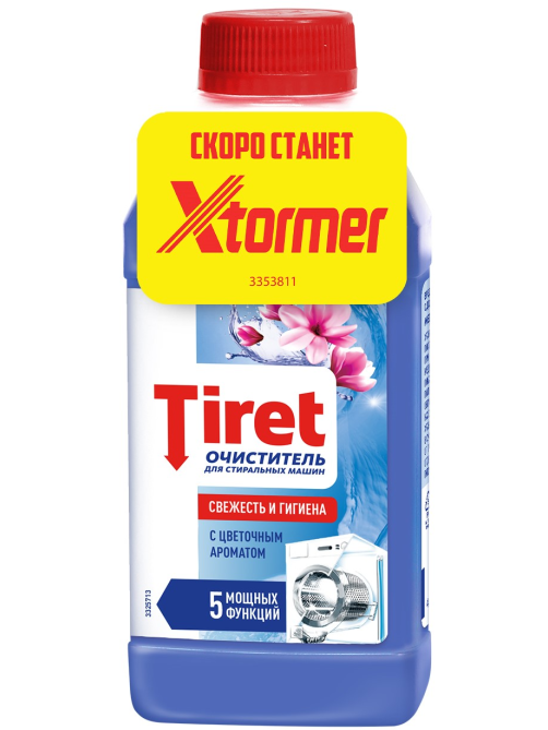 Очиститель для стиральных машин Tiret 250мл