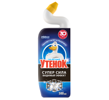 Средство чистящее Туалетный Утенок для унитазов Суперсила видимый эффект, 500мл