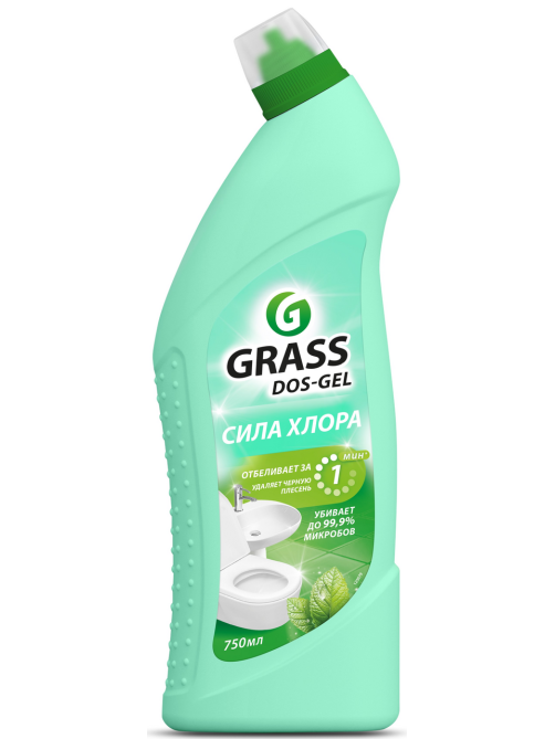 Гель чистящий Grass Dos Gel универсальный мятная сила, 750мл