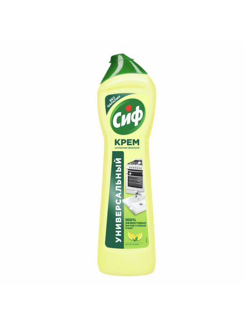 Крем чистящий Сиф Active lemon, 500мл