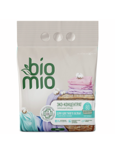 Стиральный порошок BioMio Bio-Universal Colors&Whites для цветного и белого белья, 2.4кг