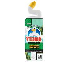 Гель для унитаза Туалетный Утенок Garden Arcade, 800мл