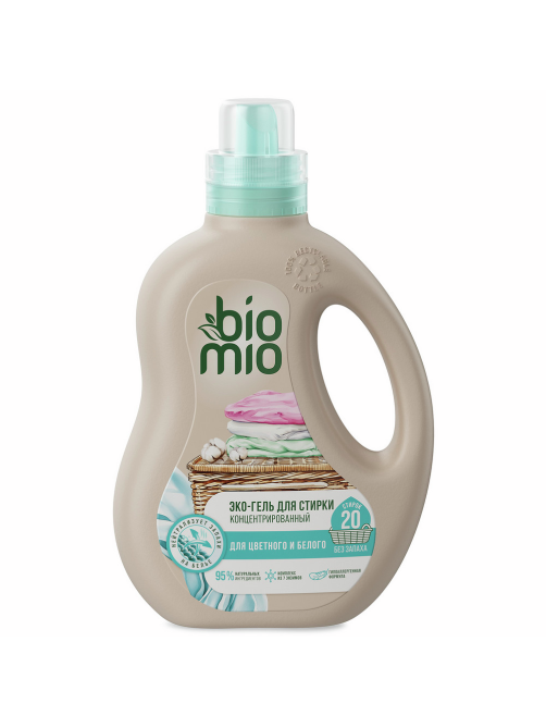 Гель BioMio Colors Whites для стирки 22 стирки, 900мл