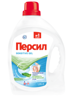 Гель для стирки Персил Sensitive для чувствительной кожи 30 стирок, 1.95л
