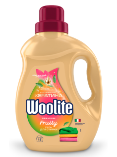 Гель для стирки Woolite Premium Fruity, 900мл
