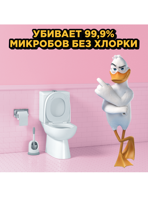 Гель для унитаза Туалетный Утенок Tropical Level-up, 800мл