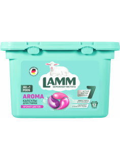 Капсулы для стирки Lamm Aroma, 12шт