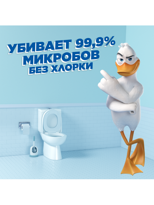 Средство Туалетный Утенок для унитаза антиналет, 900мл