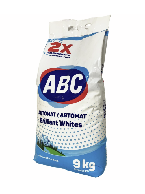 Стиральный порошок ABC Горная свежесть, 9кг