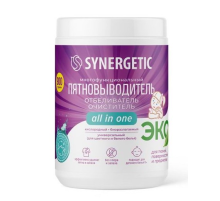 Отбеливатель-пятновыводитель Synergetic кислородный, 900г
