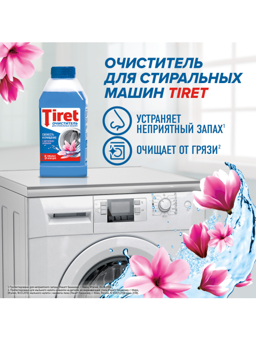 Очиститель для стиральных машин Tiret 250мл
