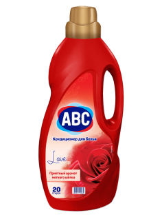 Кондиционер для белья ABC Love, 2л