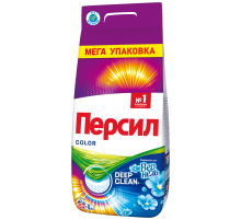 Стиральный порошок Персил Колор Свежесть от Вернель для цветного белья 53 стирки, 8кг