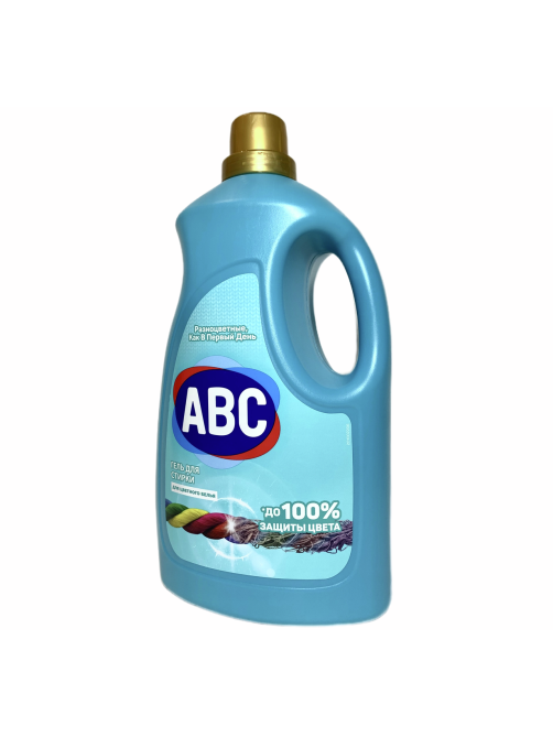 Гель для стирки ABC для цветного белья, 3л