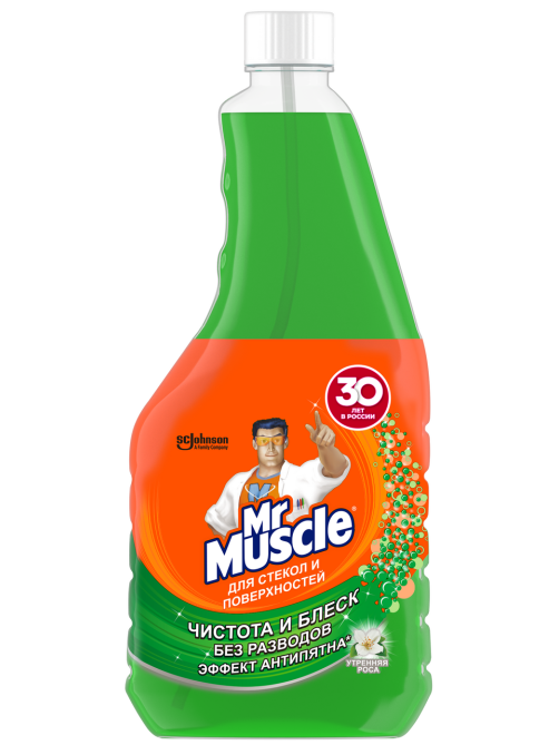 Средство для мытья стекол Mr. Muscle Утренняя роса, 500мл