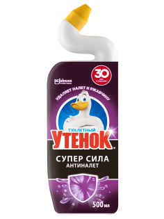 Средство для унитаза Туалетный Утенок Антиналет, 500мл