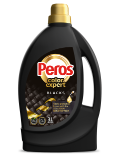 Гель для стирки Peros Color Expert Blacks, 3л