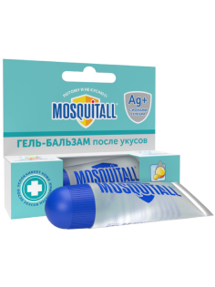 Гель-бальзам Mosquitall после укусов насекомых для детей с 1 года, 10мл