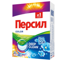 Стиральный порошок Персил Колор Свежесть от Вернель для цветного белья 3 стирки, 450г