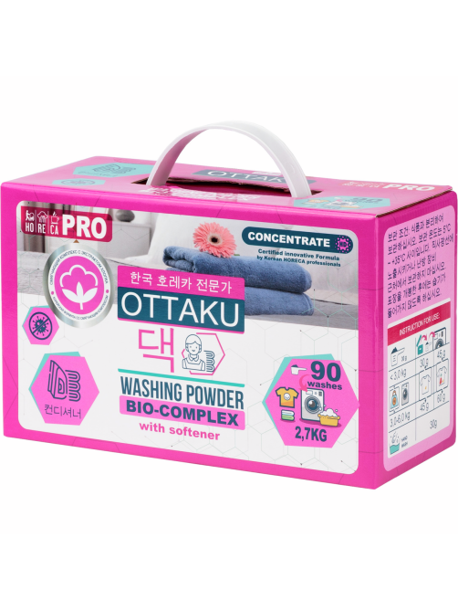 Порошок стиральный-кондиционер Ottaku Bio-Complex 2в1, 2.7кг