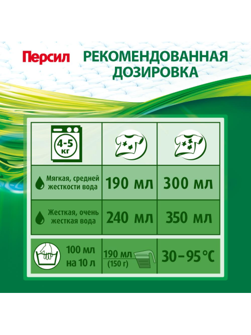 Стиральный порошок Персил Свежесть от Вернель, 3кг