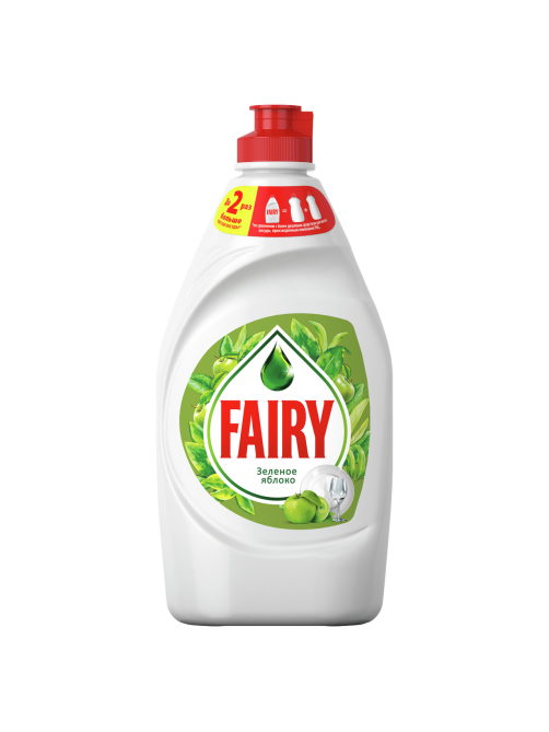 Средство для мытья посуды Fairy Зеленое яблоко, 900мл