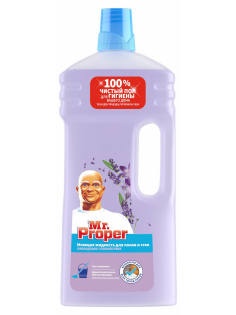 Средство для пола Mr. Proper Лавандовое спокойствие, 1.5л