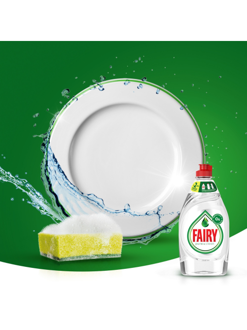 Средство для мытья посуды Fairy Pure & Clean, 650мл