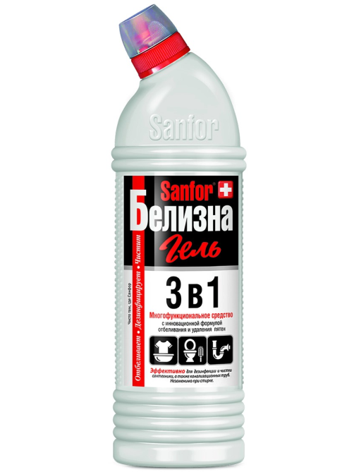 Гель Sanfor 3в1 Белизна, 700мл