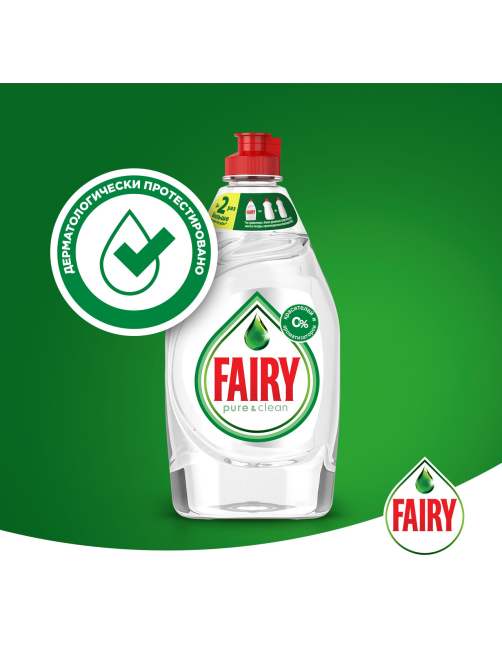 Средство для мытья посуды Fairy Pure & Clean, 650мл