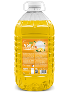 Средство для мытья посуды Grass Velly Light сочный лимон, 5кг