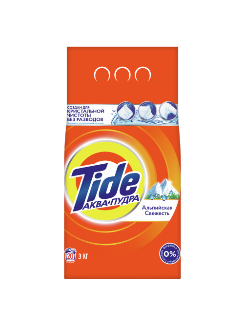 Стиральный порошок Tide Альпийская Свежесть автомат, 3кг