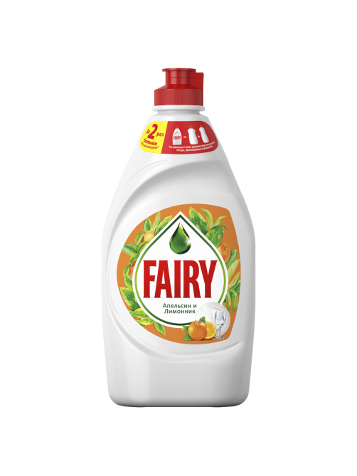 Средство для мытья посуды Fairy Апельсин и лимонник, 450мл