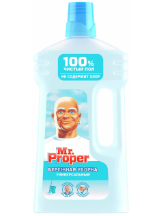 Средство чистящее Mr. Proper Бережная уборка универсальное, 1л