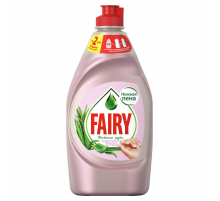 Средство для мытья посуды Fairy Нежные руки розовый жасмин и алоэ вера, 450мл