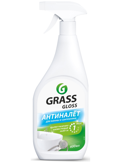 Средство Grass Gloss чистящее для ванной комнаты, 600мл