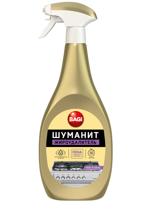 Средство для удаления жира Bagi Шуманит пена, 400мл