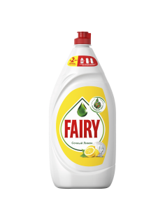 Средство для мытья посуды Fairy Сочный лимон, 1.35л