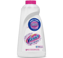Отбеливатель Vanish Oxi Action для тканей, 1л