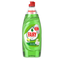 Средство для мытья посуды Fairy Platinum Лайм, 650мл