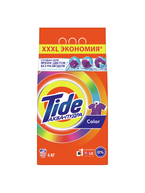 Стиральный порошок Tide Color автомат, 6кг
