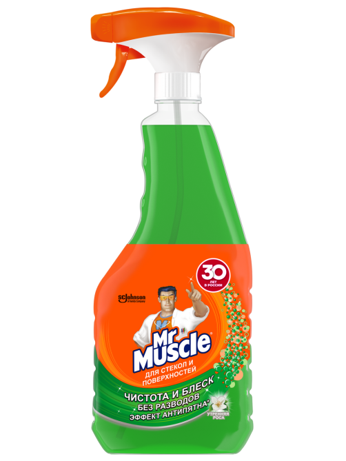Средство для мытья стекол Mr. Muscle спрей, 500мл
