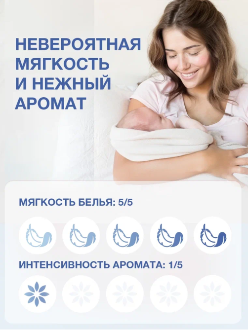 Кондиционер для белья детский Вернель концентрат, 1.82л