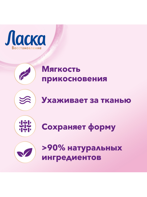 Гель для стирки Ласка Шерсть и шелк, 3л
