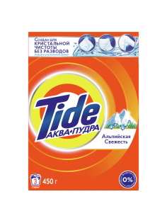 Стиральный порошок Tide Альпийская свежесть, 450г